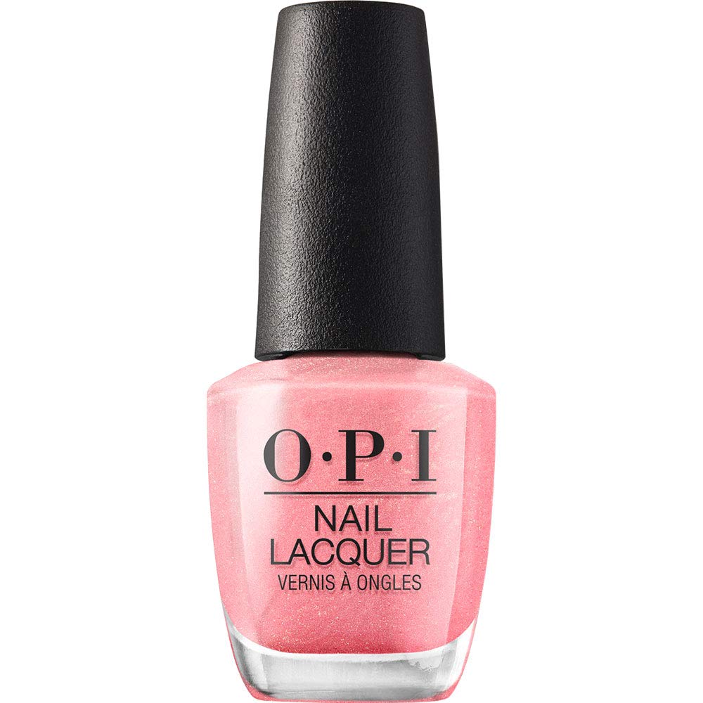 OPI Nail Lacquer Red Nail Polish - Crème, Shimmer & Glitter | Chip Resistant, Fast Drying | 0.5 Fl Oz
