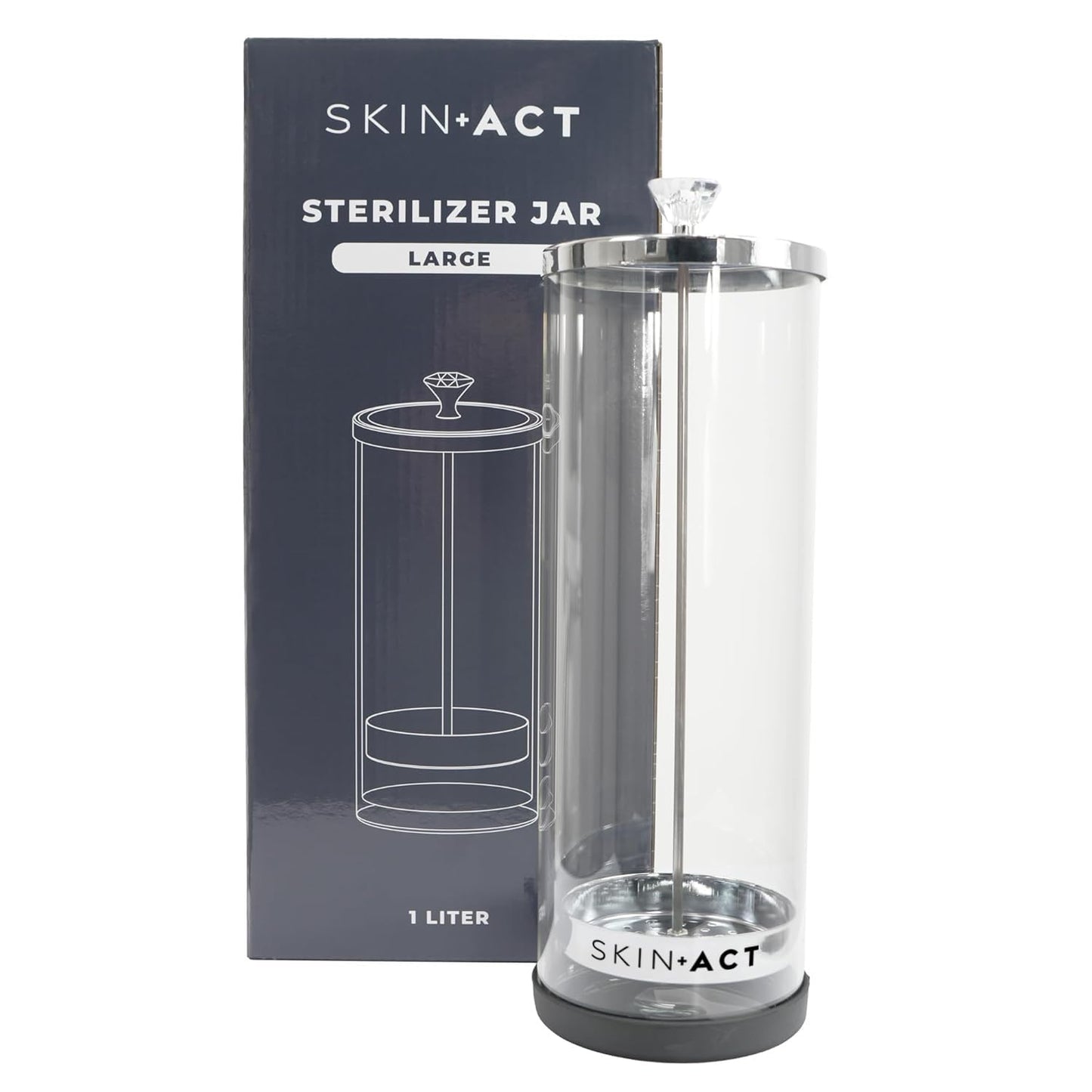 SkinAct Disinfectant Jar Disinfecting tray Professional Grade