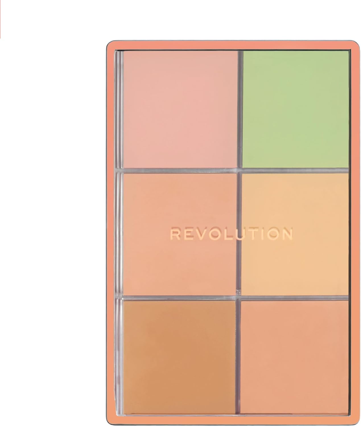 Revolution Everything Base Face Icon Palette - Multi-Use Cream Contour, Concealer & Highlighter | Vegan, Light