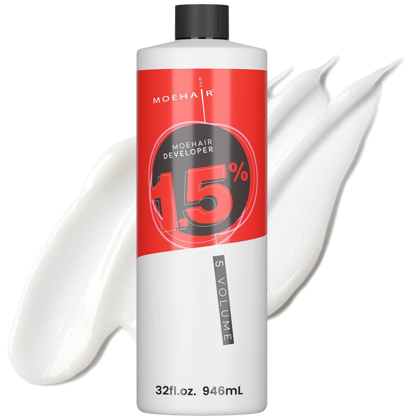 Hydrogen Peroxide Hair Developer 12% | 40 Volume Lifting Action | Paraben-Free | 32 Fl. Oz