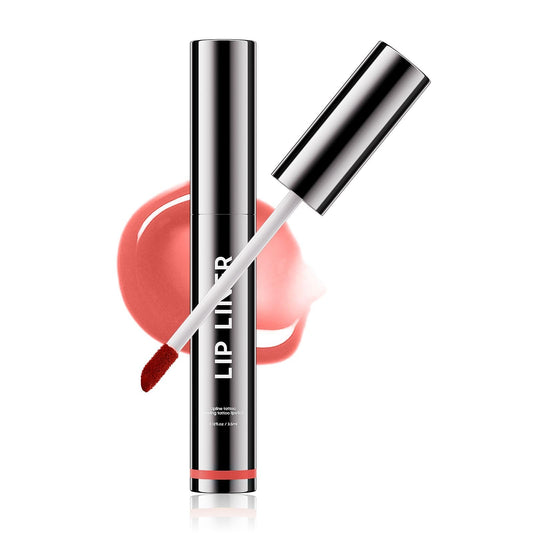 OETUIOW Peel Off Lip Stain Long-Lasting Waterproof, Moisturizing Lip Liner Stain Natural Lip Color, Lip Liner Peel Off Stain Enhancing Complexion for Women Girls (Rose)