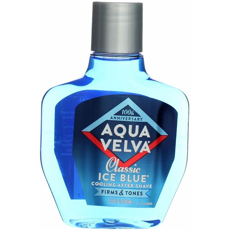 Aqua Velva Cooling After Shave Classic Ice Blue - 3.5 oz, Pack of 5