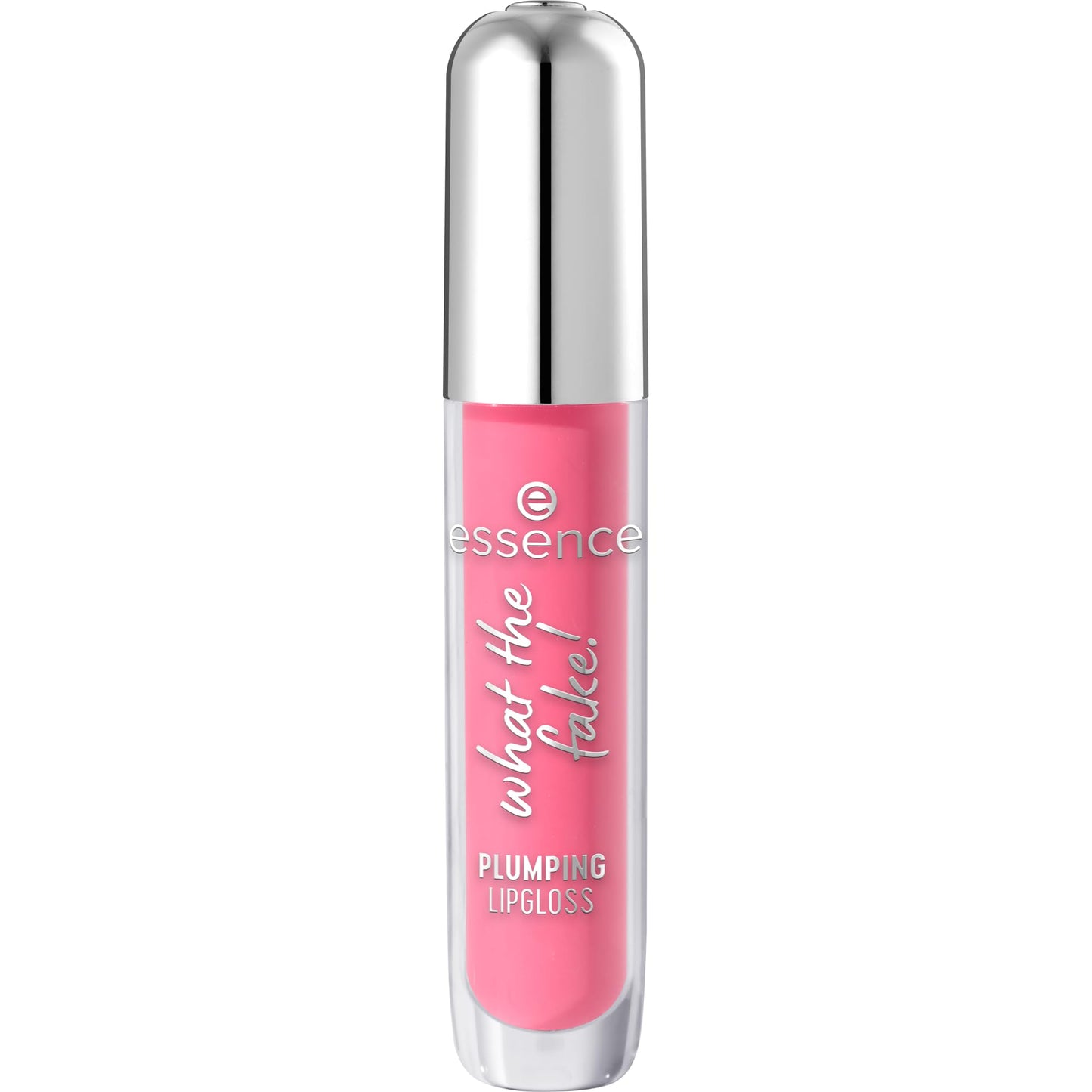 essence | What The Fake! Plumping Lipgloss | High-Shine, Glass-Like Finish | Instant Plumping Effect | Infused with Hyaluronic Acid | Vegan & Cruelty Free (102 | Pink About It)