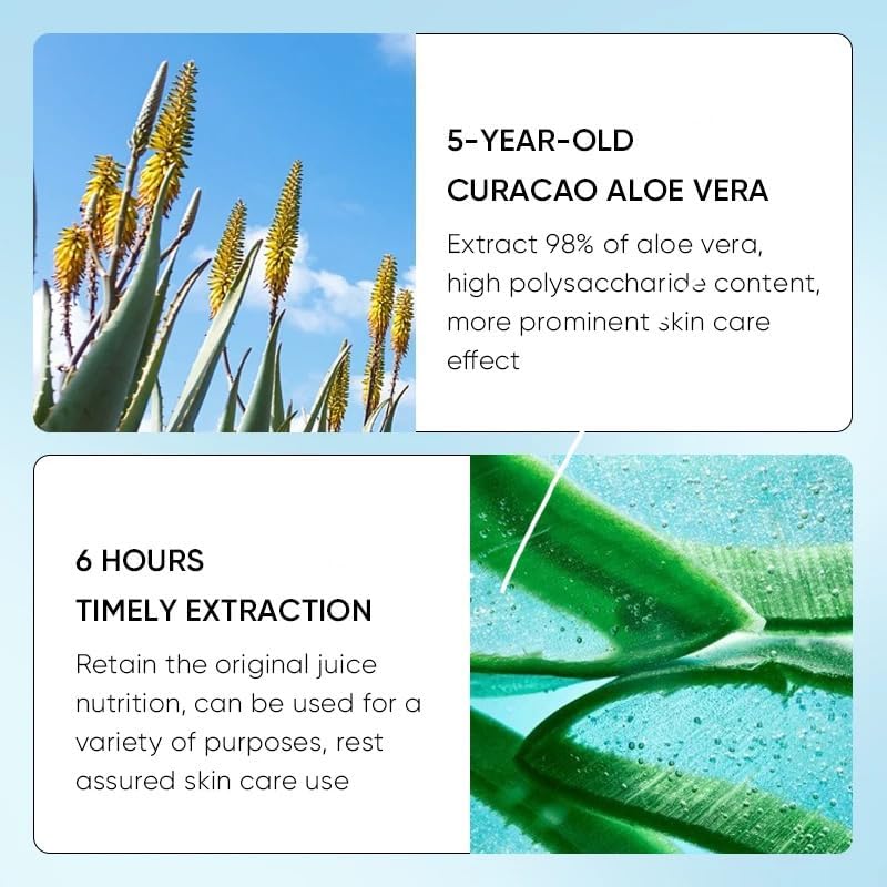 Sadoer 98% Aloe Vera Lip Balm - Hydrating & Moisturizing