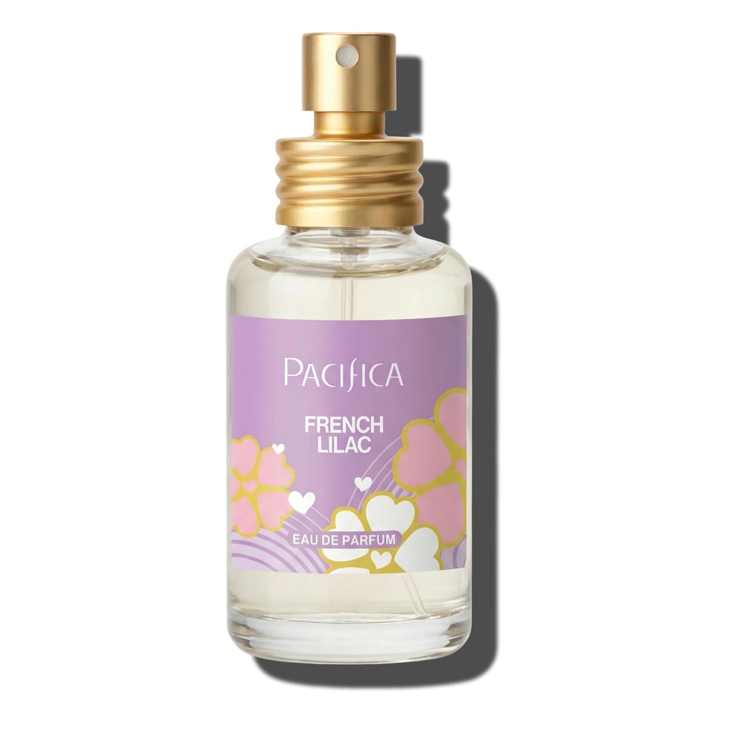 Pacifica French Lilac Spray Perfume - Vegan Floral Fragrance for Women | Fresh-Cut Lilac & Magnolia, 1 oz