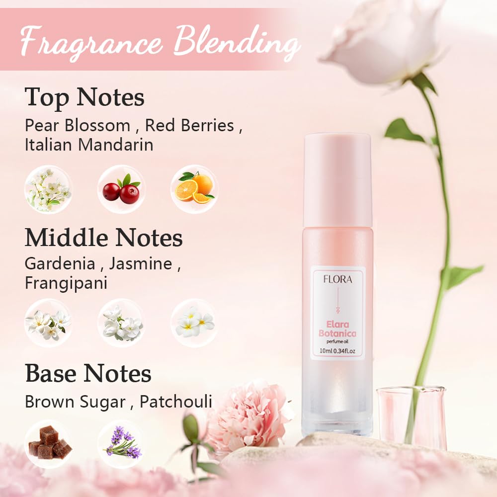 Pheromone Perfume for Women - Long Lasting Roll-On Fragrance Oil | Travel Size Scent for Confidence & All-Day Wear