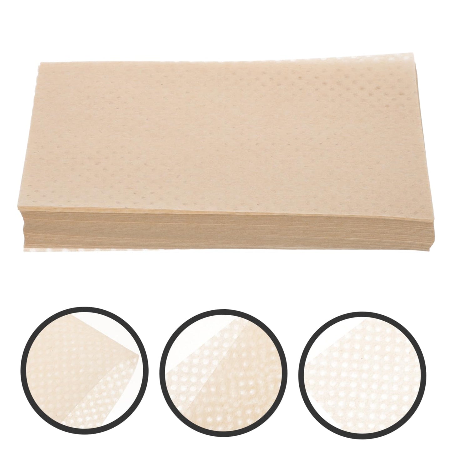 HONMEET 500Pcs Disposable Salon Perm Papers 4.13X2.75In Hair Perm Paper Wraps for Curling Perming Hair Styling Tools for Barber and Home Diy Hairdresser Supplies