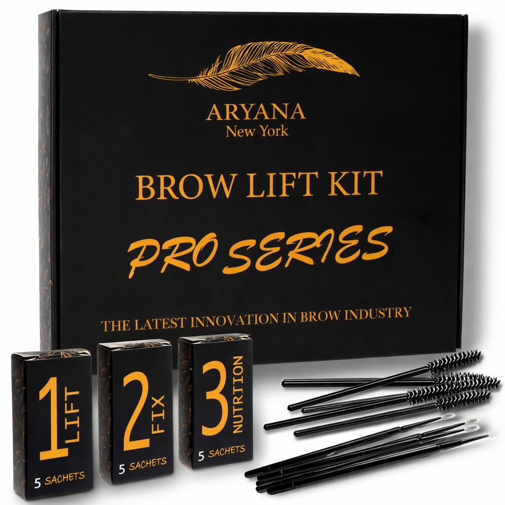 Brow Lamination Kit - Professional Brow Lift Starter Kit for Perfectly Shaped Brows | Easy to Use