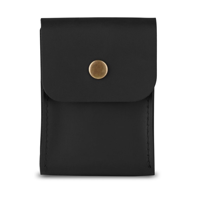 MAKYN Playing Card Case, Leather Case for Board Games, Playing Card Holder, Card Deck Holder (Black)