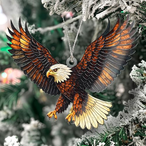 American Bald Eagle Christmas Ornament - Timeless Holiday Decor