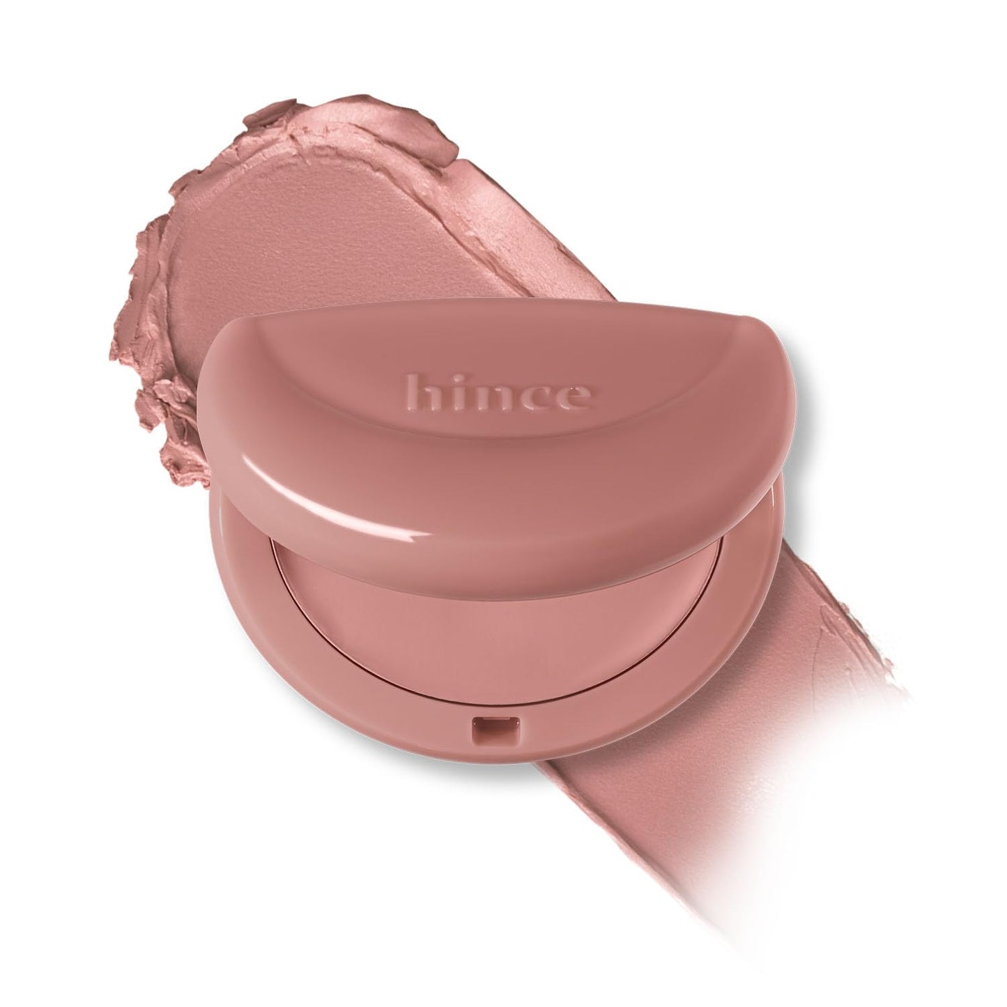 Hince Half-Moon Cheek Cream Blush - Hydrating, Blendable Korean Beauty, Soft Pink Finish | Lightweight Formula (06 Allure Moon)