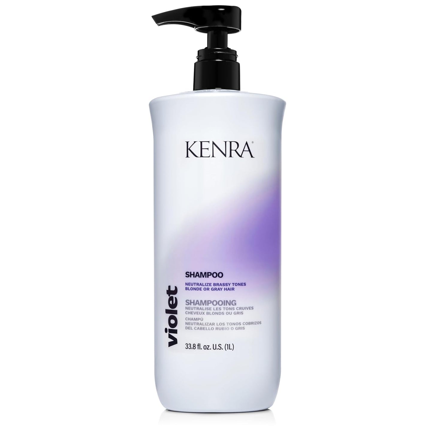 Kenra Violet Shampoo - Purple Pigment for Brassy Tones | Moisturizes Processed Hair | Color Safe