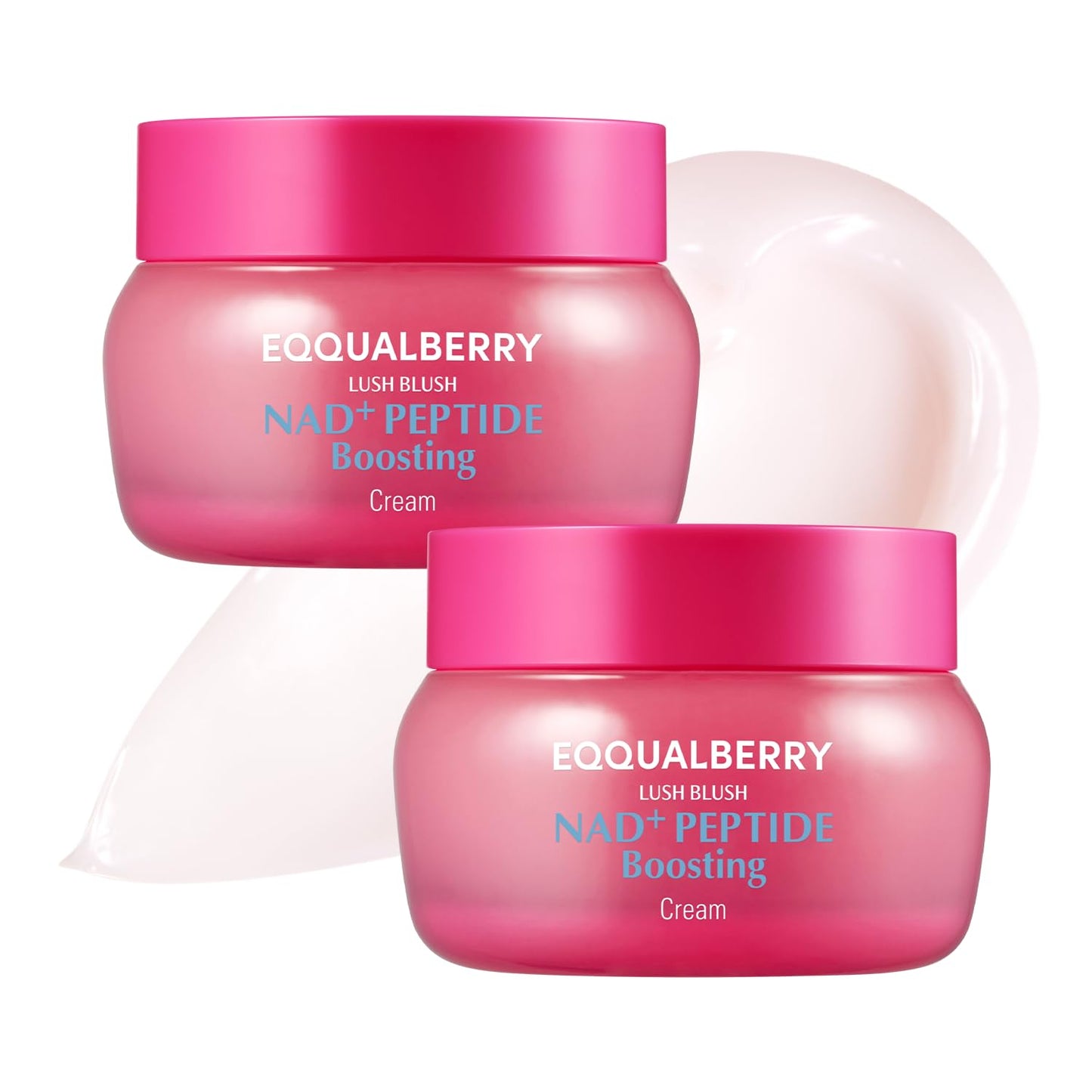 NAD+ Peptide Boosting Cream - Anti-Aging Face & Body Cream with 5% NAD+ & 13 Peptides | Firming Pink Neck Cream (1.69 fl. oz / 50ml)