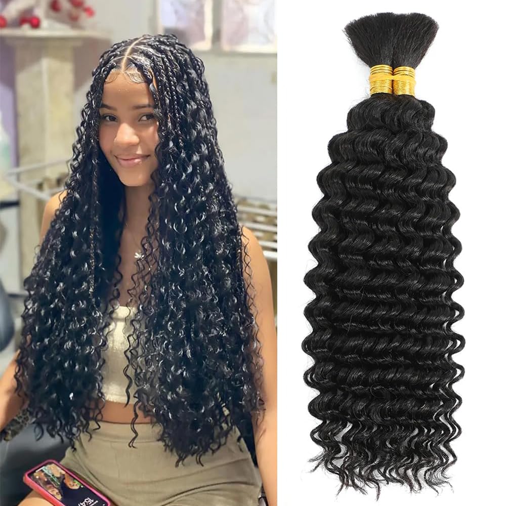 Dreadlock Extensions - 100% Human Hair, Handmade Permanent Locs | 30 Strands, 4 Inch, Can Be Dyed & Curled