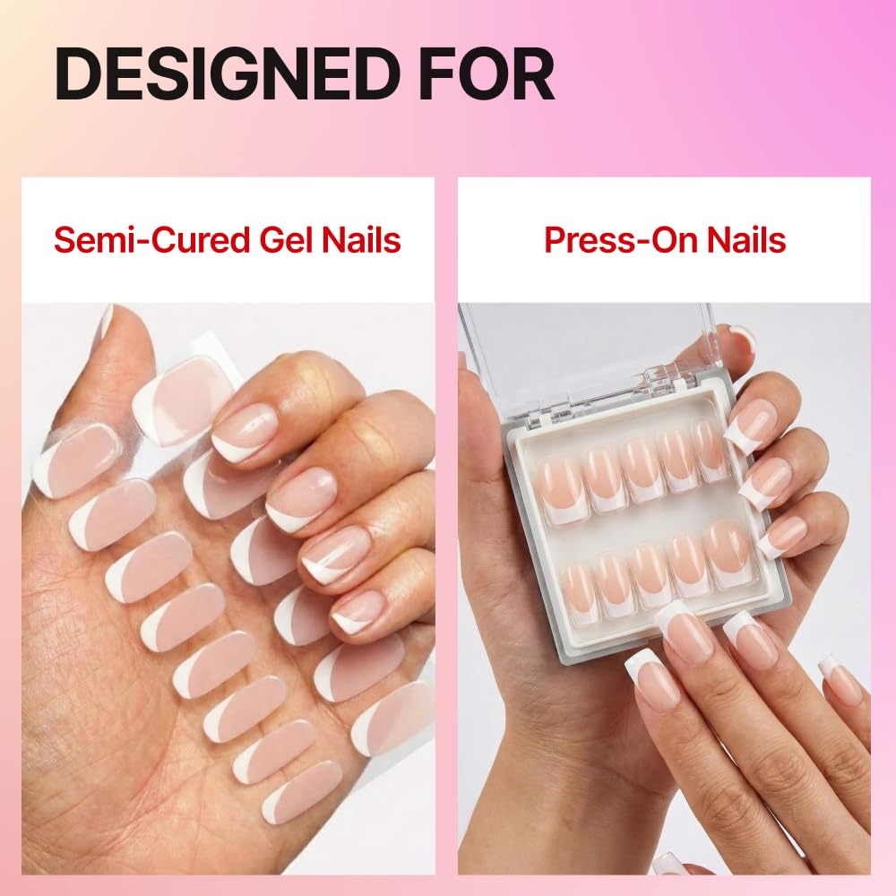 Gel Nail Strip Remover - Magical Serum for Semi-Cured Gel Strips | Non-Toxic, Odorless & Nourishing Formula