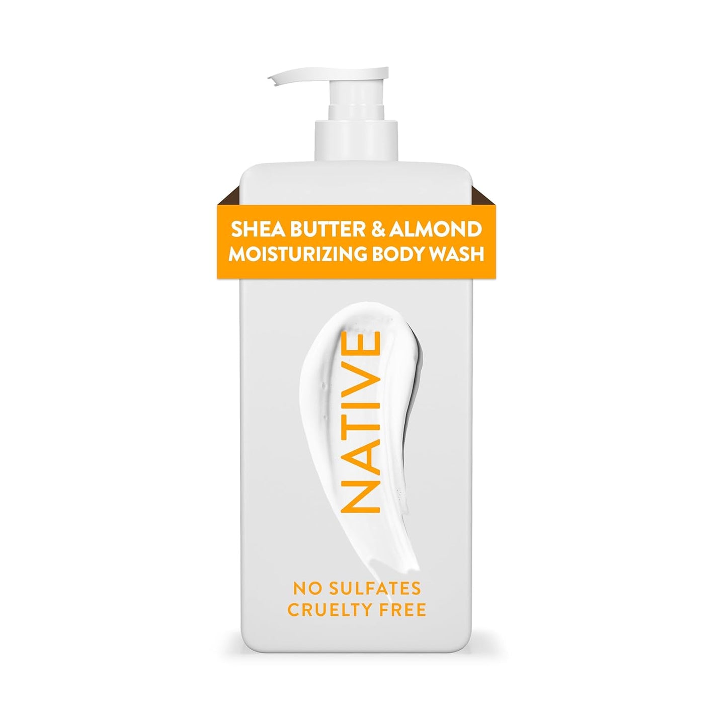 Moisturizing Body Wash - Naturally Derived Ingredients | Sulfate, Paraben & Dye Free | Night Jasmine & Walnut, 18 oz