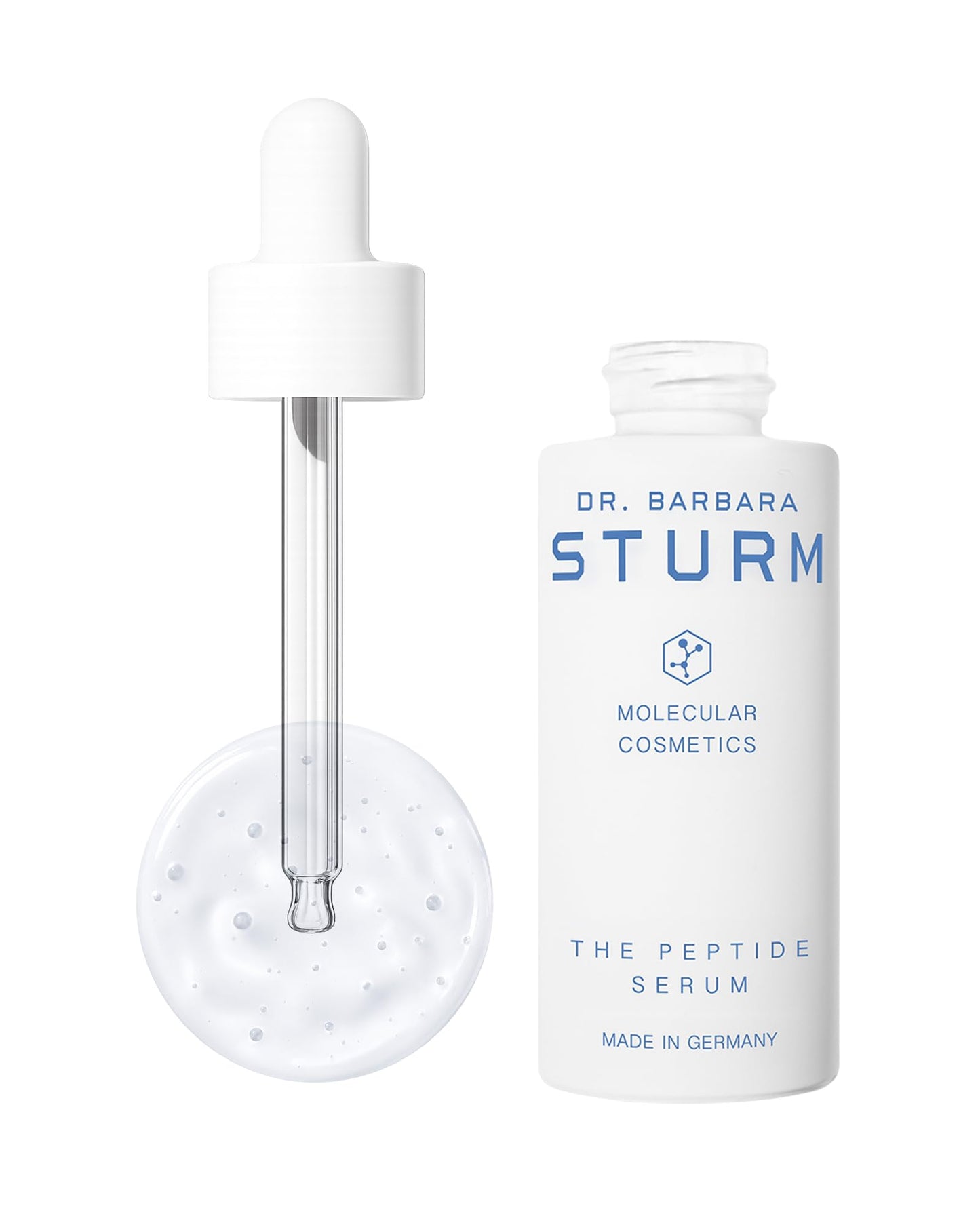Peptide Serum 1.01 fl oz, with Advanced Bio-Tech Peptides, Visibly Firms, Plumps & Smooths Fine Lines, Supports Collagen & Elastin, Luxury Skincare By Dr. Barbara Sturm