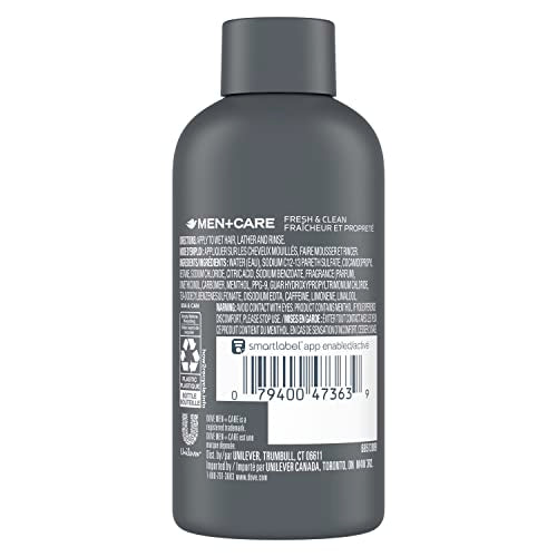 Dove Men+Care Fortifying 2-in-1 Shampoo & Conditioner, 3 oz (Pack of 3)