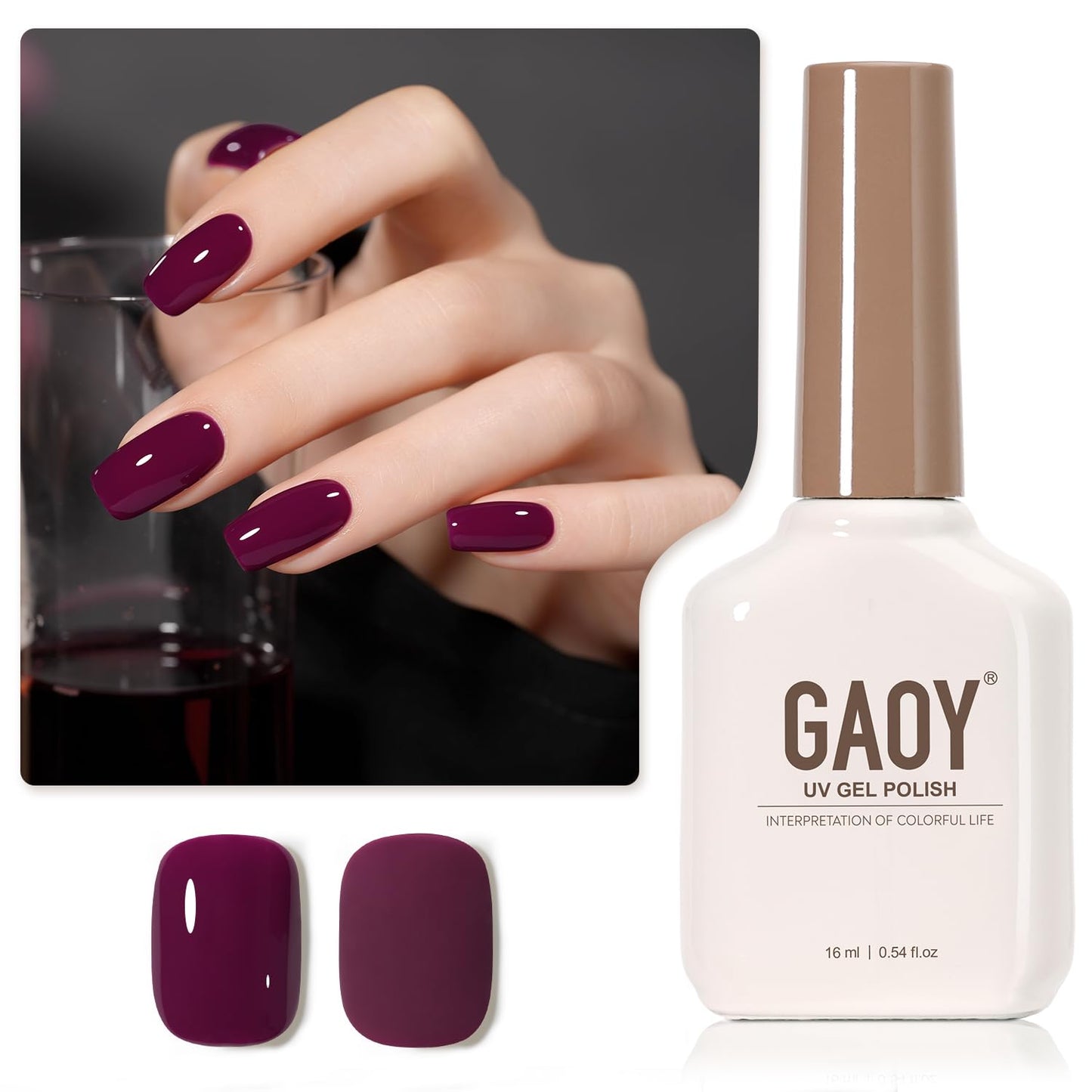 Sheer Light Pink Gel Nail Polish - 16ml UV Cure Jelly Milky White Peach for DIY Manicure & Pedicure