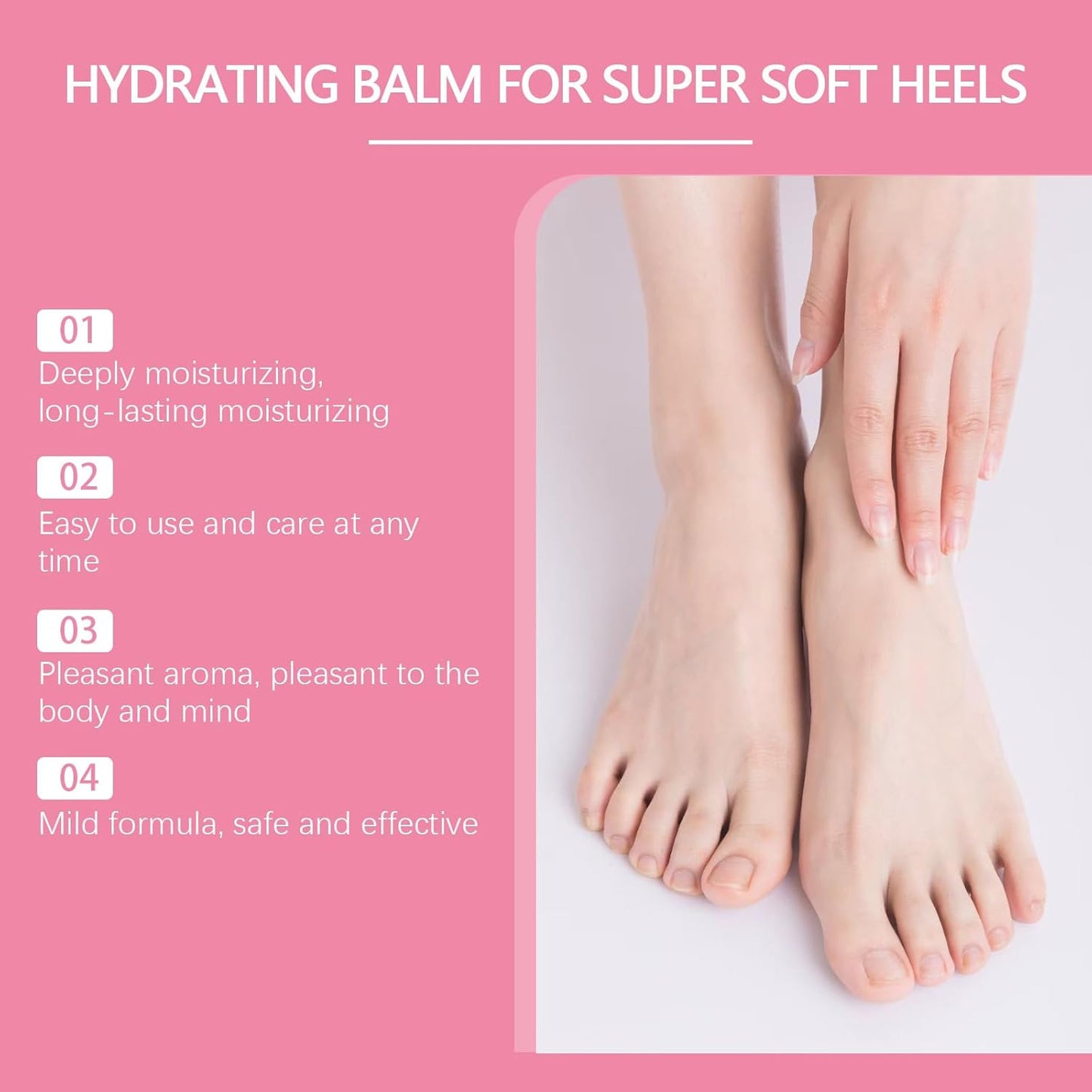 Sakura Foot Heel Stick - Deep-Repair Anti-Aging Balm for Dry Cracked Feet | 1pc