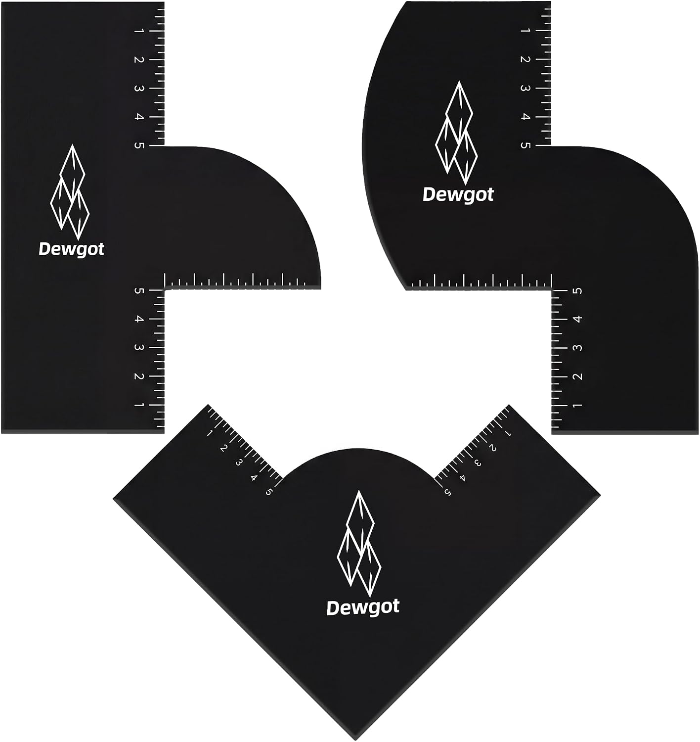 Barber Hairline Shaping Tool - Reusable Measurement Indicator & Color Spray Edge Line Up Tool | 1 Piece