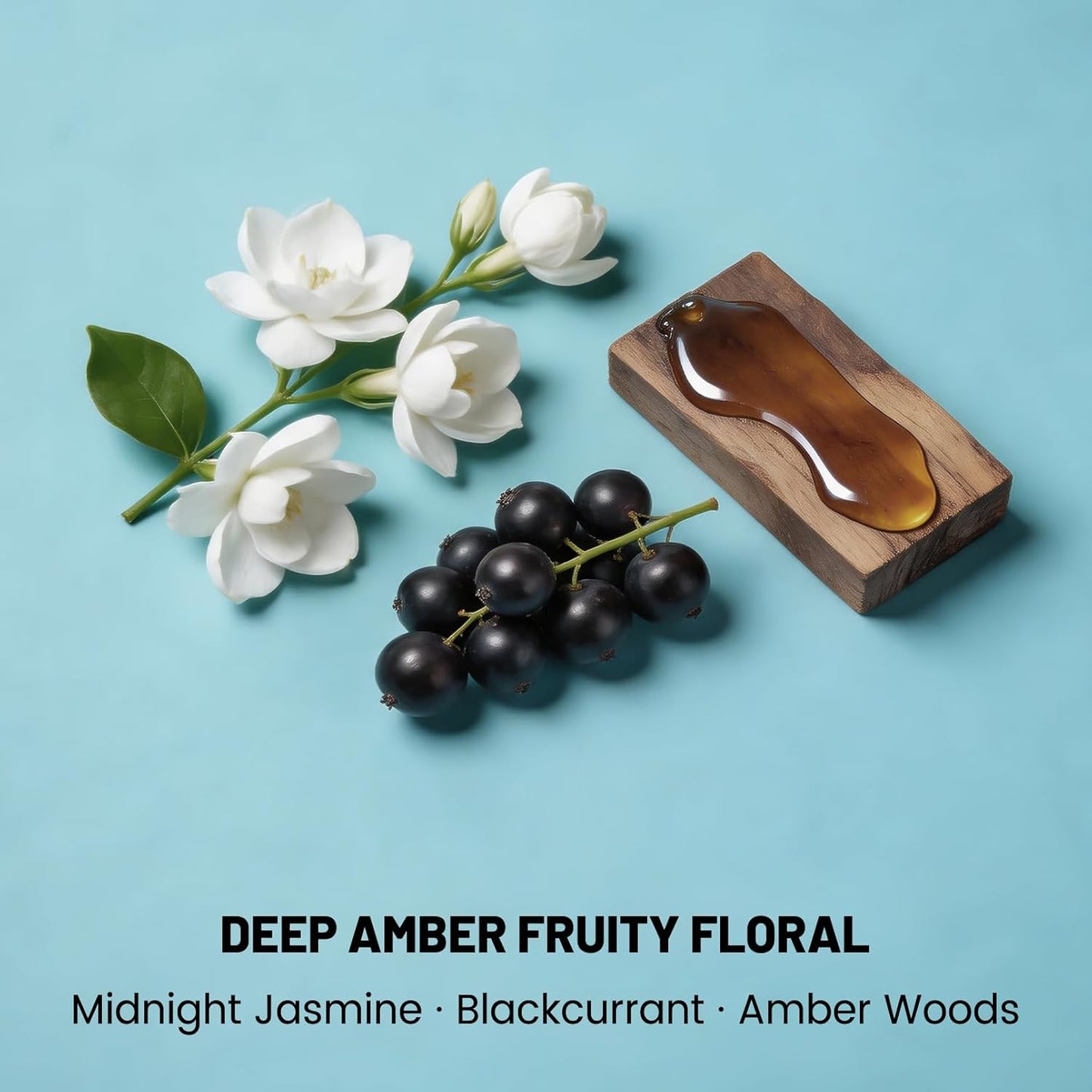 Midnight Jasmine & Black Currant Body Mist - Alcohol-Free Vegan Fragrance Spray for Women & Girls | 3 oz