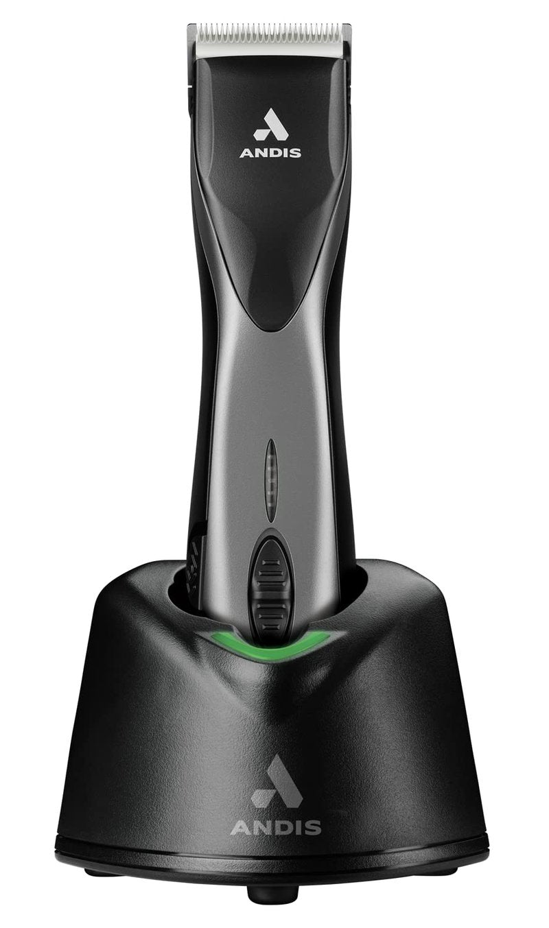 Andis 79160 Supra ZR II Cordless Rechargeable Hair Clipper, Detachable Blade Clipper, Lithium-Ion Powerful Battery, Black