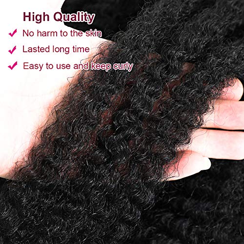 Dansama Marley Twist Braiding Hair 24 Inch 1B - 3 Packs