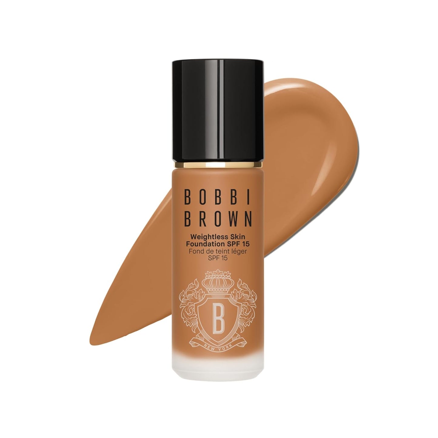 Bobbi Brown Weightless Skin Foundation SPF 15 - Oil-Control & 24-Hour Hydration | Natural Matte Finish, 1 Fl Oz