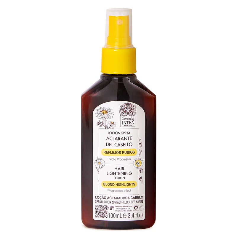 Natural Blonde Highlights Hair Lightener Spray - Chamomile Extract, 3.4 Oz | Hair Care Solution