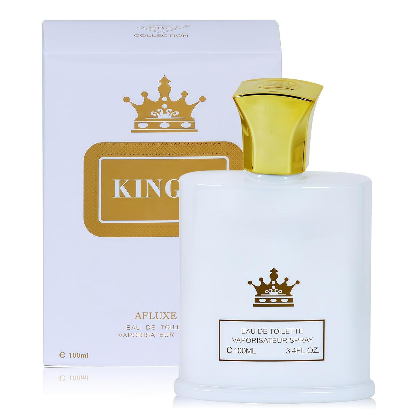 AFLUXE AVENTO UOMO Cologne for Men - Long-Lasting Woody Fresh Scent | 100ml Eau de Toilette Gift Set
