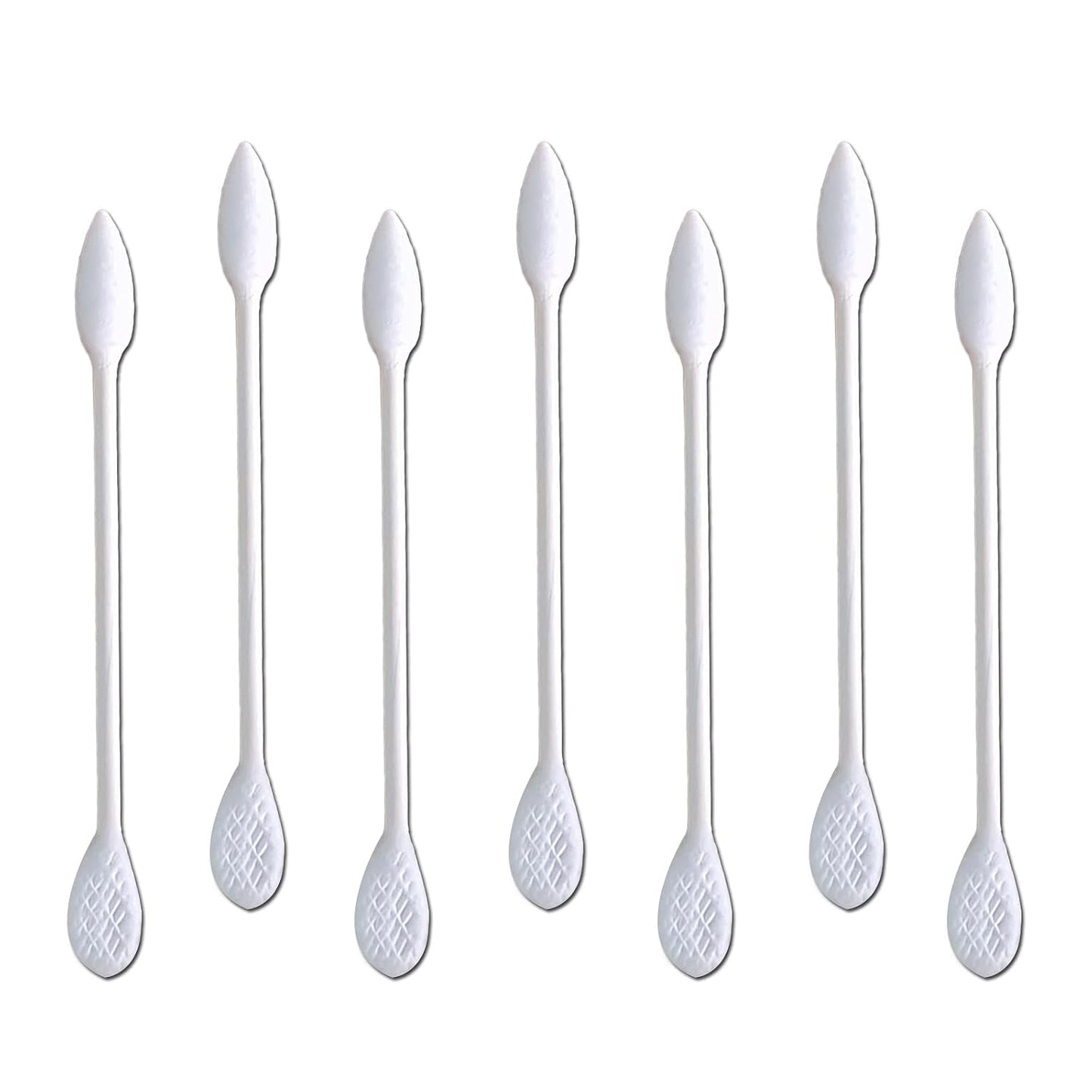 Precision Makeup Cotton Swabs - Double-Ended XL Cotton Buds with Pointed & Flat Tips | 375 Pcs for Flawless Beauty Application