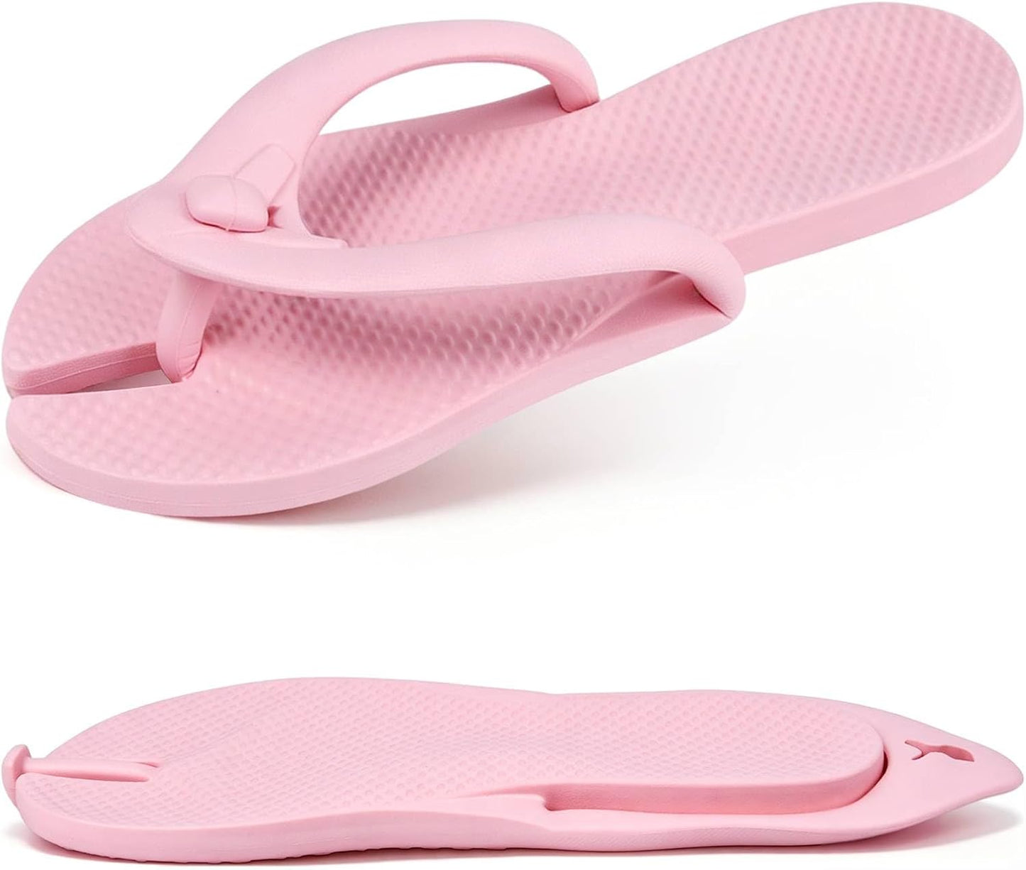 Quick-Dry Flip Flops for Women & Men - Lightweight Non-Slip Travel Slippers | Summer Beach Sandals
