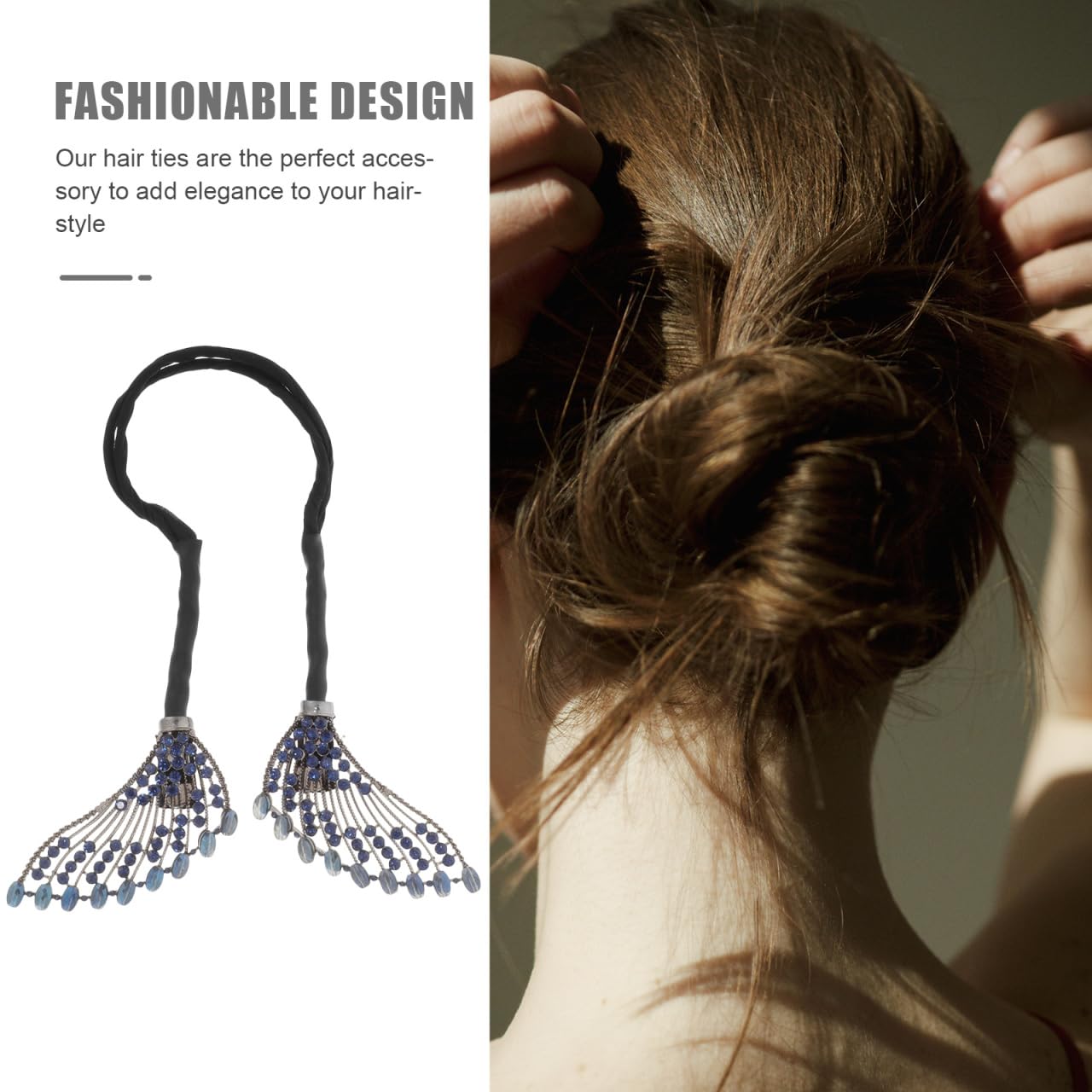 Hair Bun Maker Tool - Wing Shaped French Donut Curler Accessory for Elegant Updos | Perfect for Women & Girls