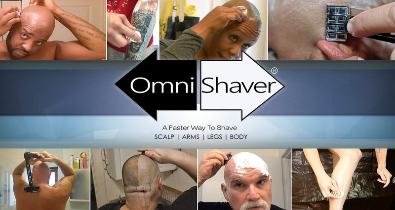 OmniShaver Docking Station Black Razor Holder to Hold between Uses, Keep Your Safe & Air Dry!