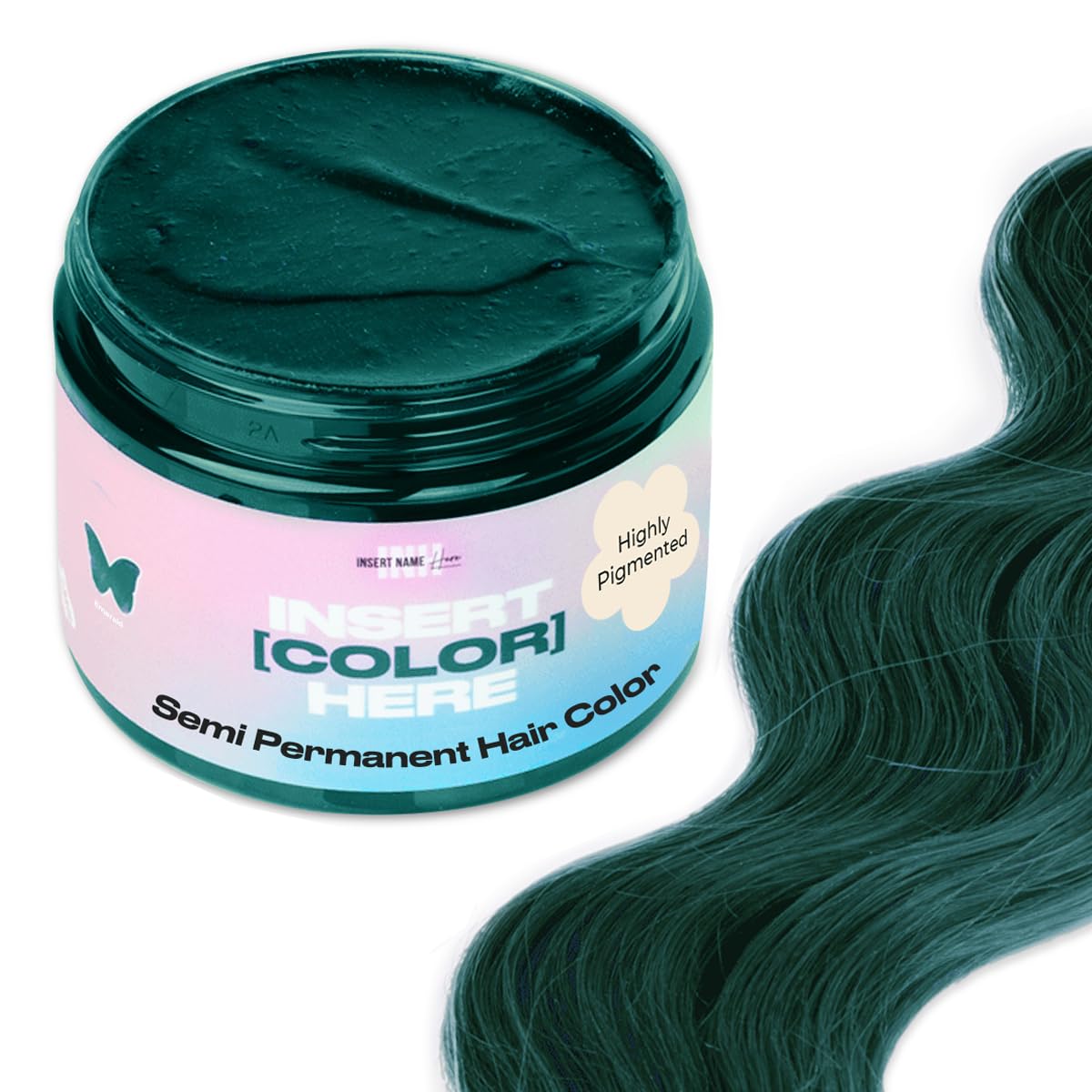Ruby Red Hair Dye - Semi-Permanent Color Depositing Conditioner | Vegan, Ammonia-Free, 6oz