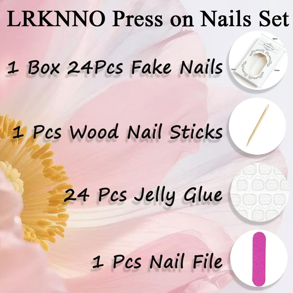 Gothic Y2K Black Almond Press-On Nails - 30 Pcs 3D Silver Glitter Design | Reusable Acrylic Punk Nails