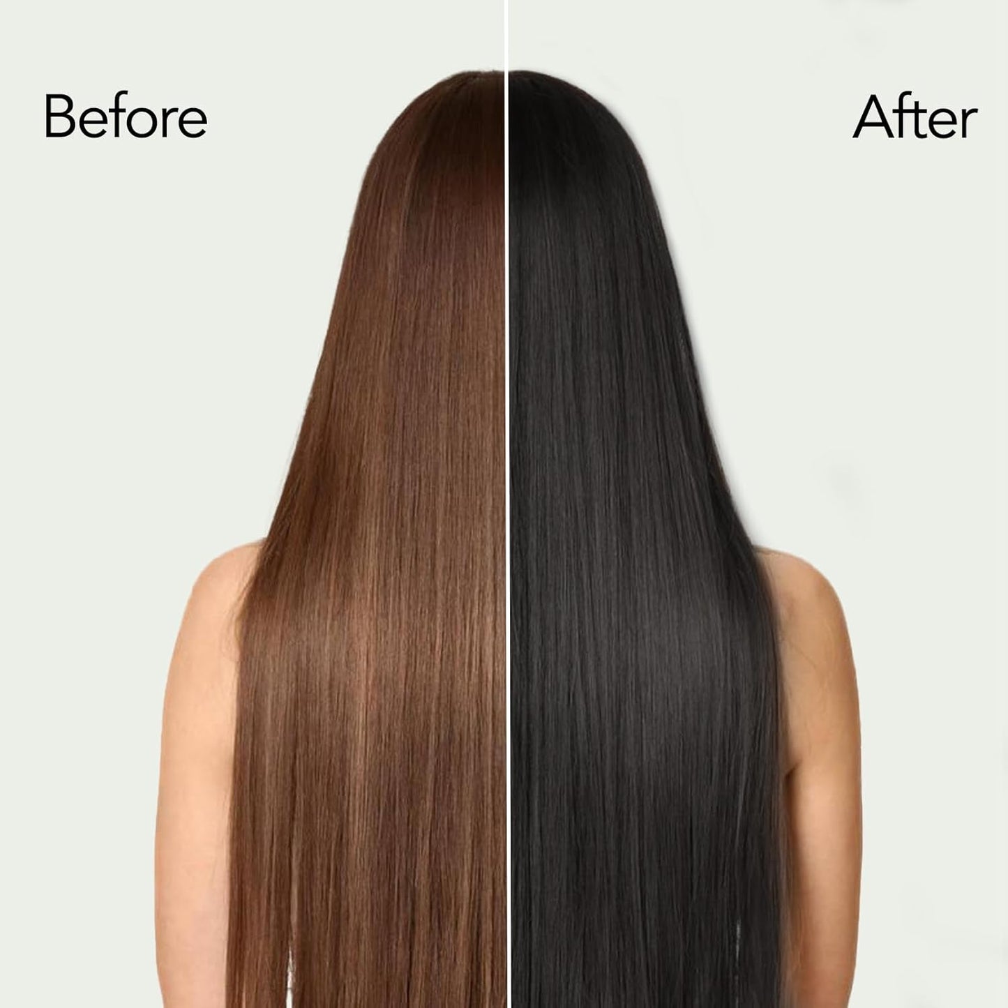 Black Hair Dye Shampoo - Argan Oil Formula for Men & Women | 3-in-1 Gray Coverage, 16.9 Fl Oz