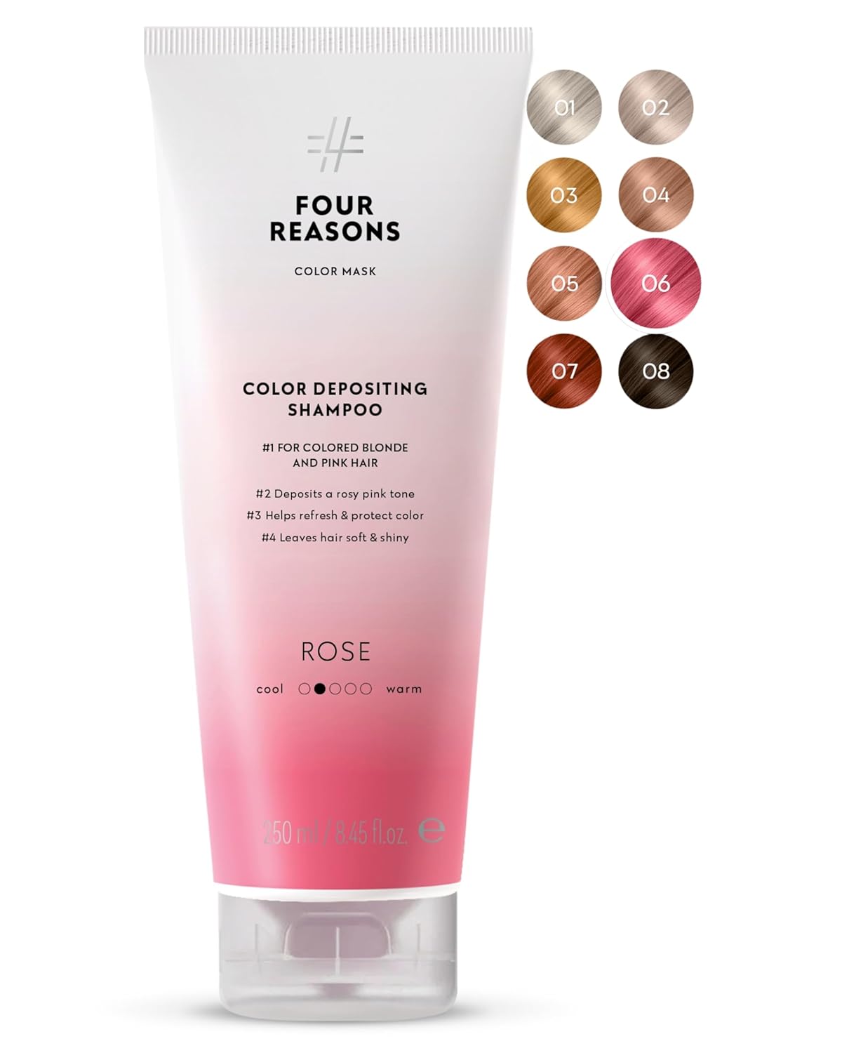 Platinum Hair Color Shampoo - Blonde Toner & Color Depositing Formula | Sulfate-Free, Vegan - 8.45 Fl Oz