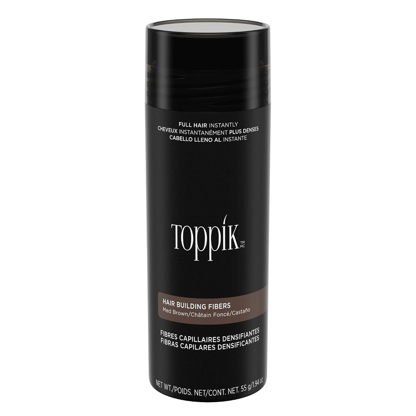 Toppik Hair Building Fibers - Instantly Thicker & Fuller Hair | 9 Shades, 4 Sizes Available