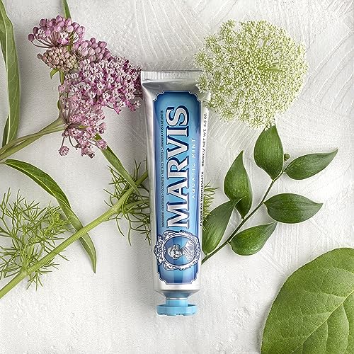 Marvis Aquatic Mint Toothpaste - Luxury Fresh Breath Formula