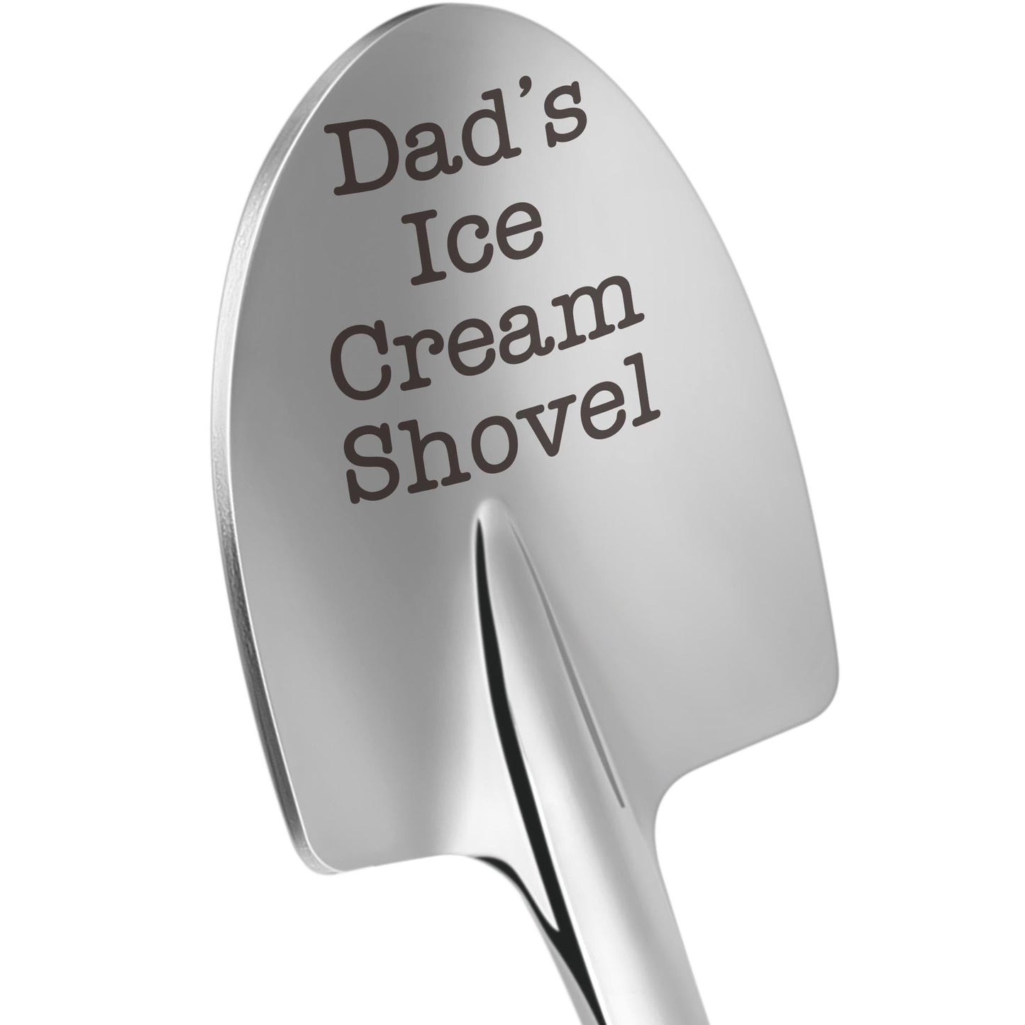 Dad Fathers Day Birthday Gift, from Daughter/Son, Fathers Day for Dad Daddy Grandpa Husband, Funny Dad's Ice Cream Shovel Daddy Father-in-Law Grandfather Valentines Stuffers Easter Basket Essentials