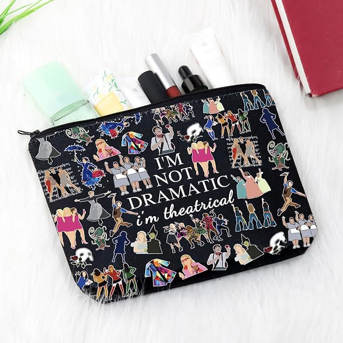 GJTIM Musical Theatre Gift Zipper Pouch - I'm Not Dramatic