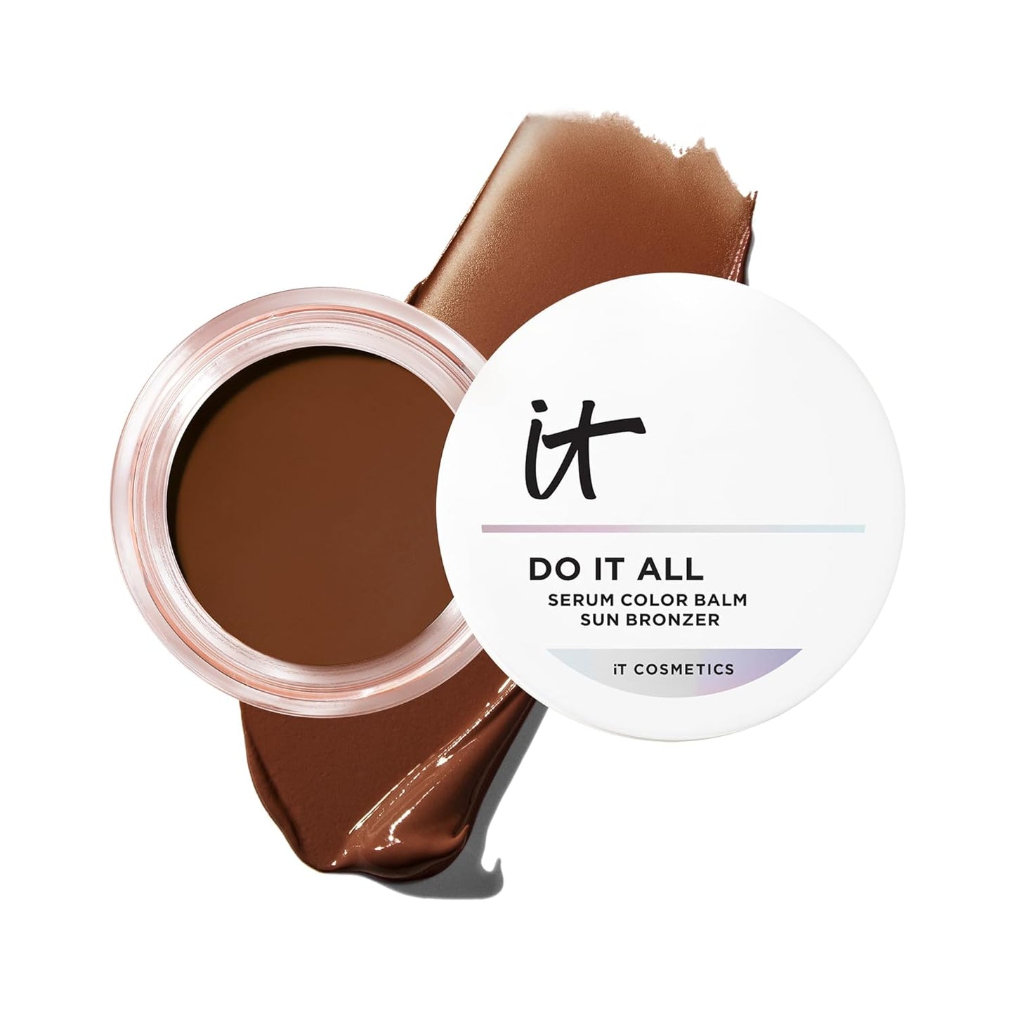 IT Cosmetics Do It All Serum Color Balm - Blendable Blush & Bronzer with Hyaluronic Acid | 0.63 oz