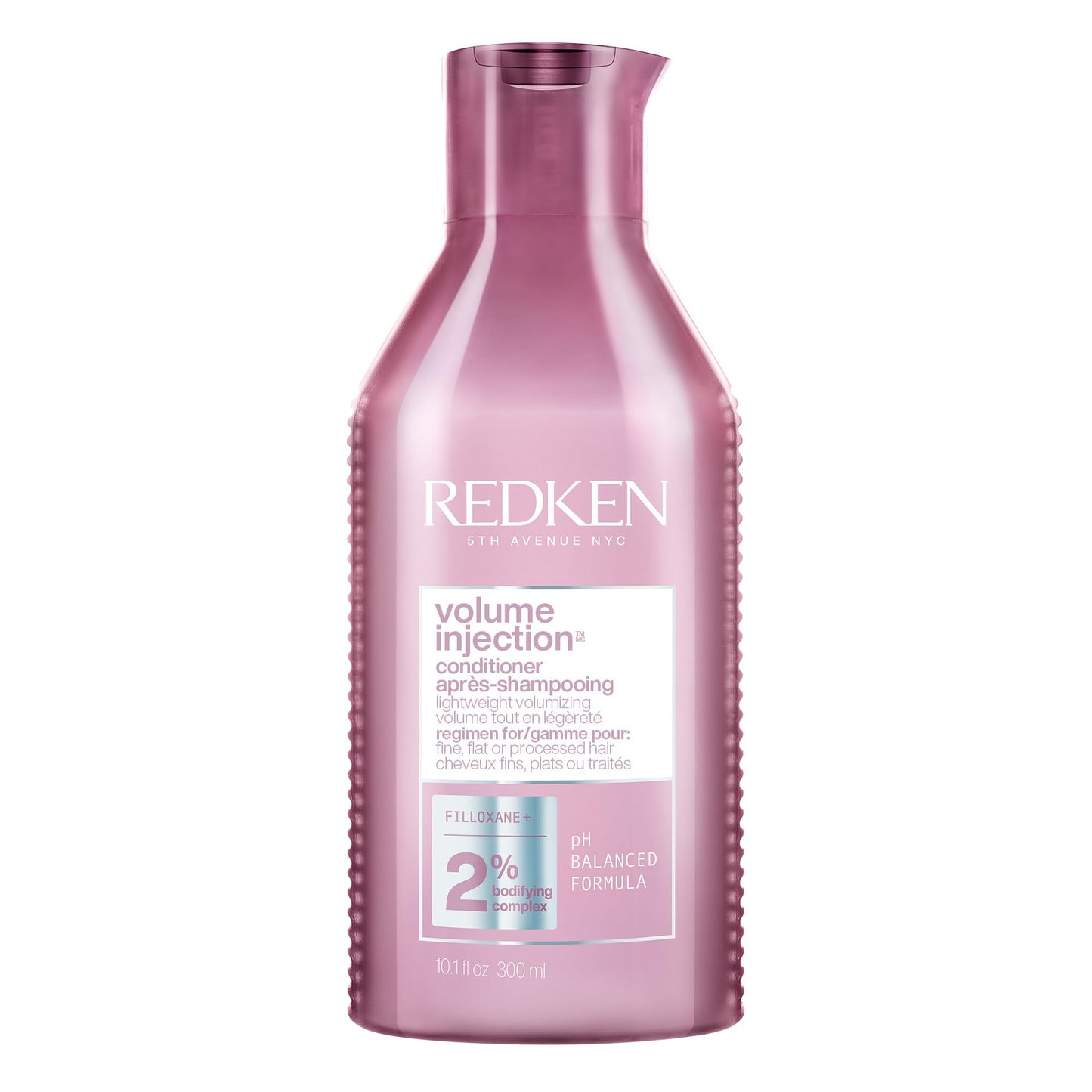Redken Volume Injection Conditioner – For Fine Hair, 10.1 Fl Oz