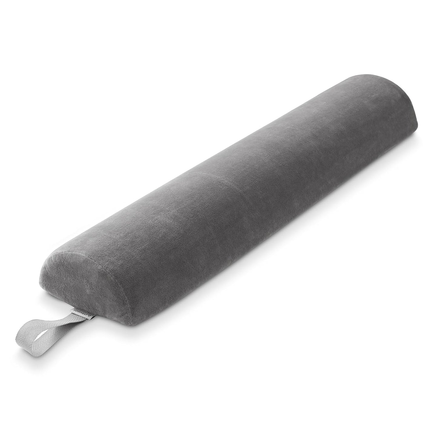 Half Round Massage Table Bolster Pillow Pad - 26 x 6 x 3 Inch - Black Comfort & Support