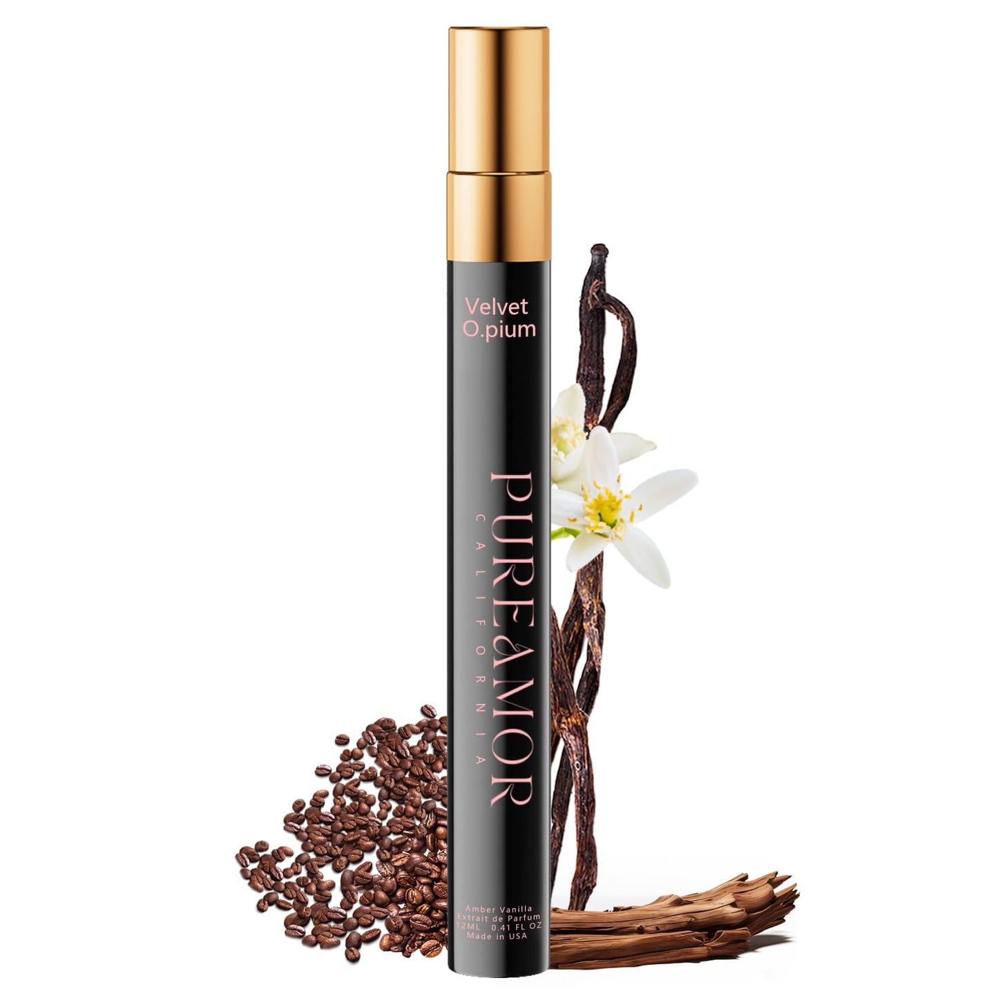 Blossom Vanilla Perfume for Women - Cozy Floral Jasmine & Sweet Vanilla | Travel Size 0.7 oz/20ml