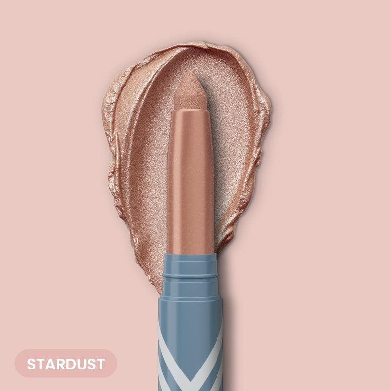PrimeEyes Eye Brightener for Mature Women - Creamy Eye Shadow Sticks | Hypoallergenic, Long Wear, Water-Resistant (Stardust)
