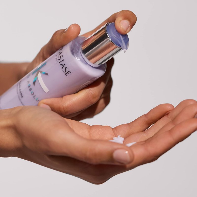 Kerastase Blond Absolu Cicaplasme Serum - Hydrating Leave-In Serum for Color-Treated Hair | Heat Protection Up to 450°F