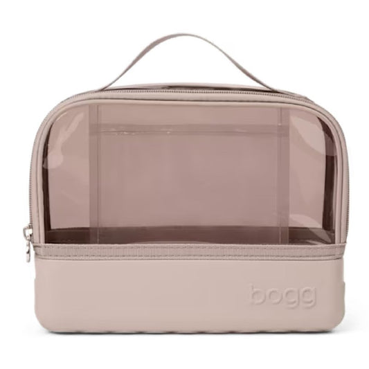 BOGG BAG Boggs n Ends Travel Organizer Pouch – 9” x 3” x 7” – Durable, Washable, Tip-proof – Compact Cosmetics Case (Mushroom)